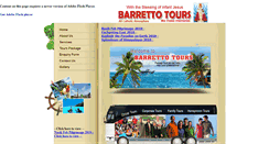 Desktop Screenshot of barrettotours.com